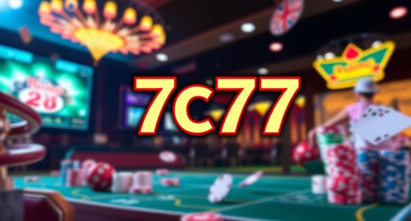 Live dealers and slot thrills at 7C77 casino